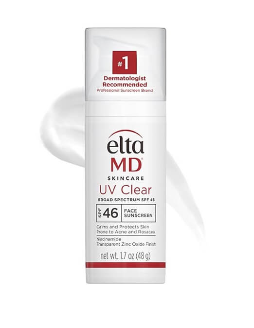 EpidermalPost_EltaMD UV Clear Face Sunscreen_2 skincare routine for oily skin